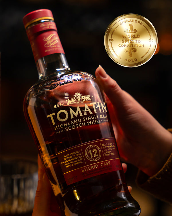 Whiskytasting "TOMATIN DISTILLERY"