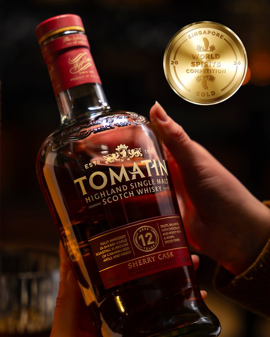 Whiskytasting "TOMATIN DISTILLERY"