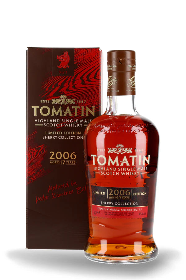Tomatin Sherry Collection PX 17 Years