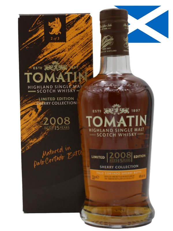 Tomatin Sherry Collection Palo Cortado 2008