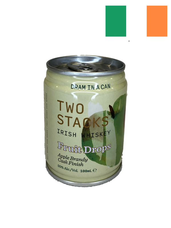 Two Stacks "Dram in a Can Fruit Drops" Apple Brandy