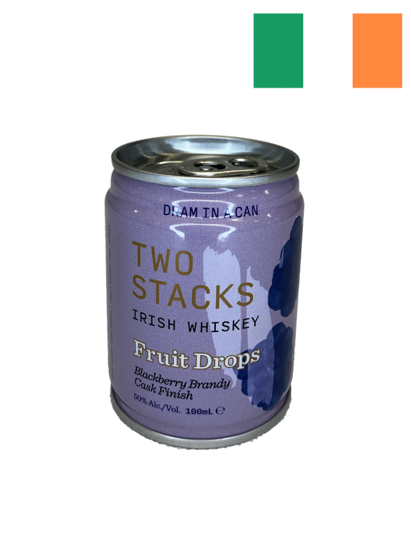 Two Stacks "Dram in a Can Fruit Drops" Blackberry Brandy