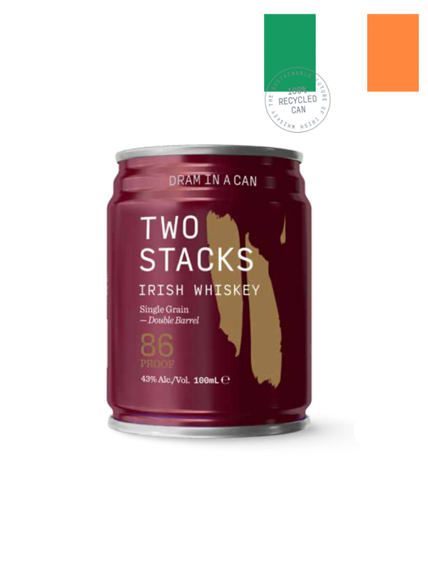 Two Stacks "Dram in a Can" Double Barrel Single Grain
