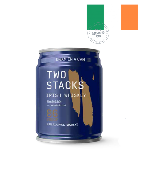 Two Stacks "Dram in a Can" Double Barrel Single Malt
